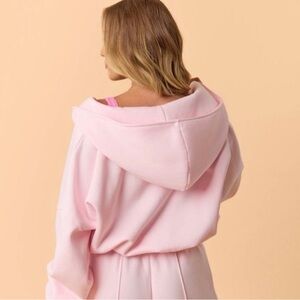 Women's Pink Hoodie Jacket